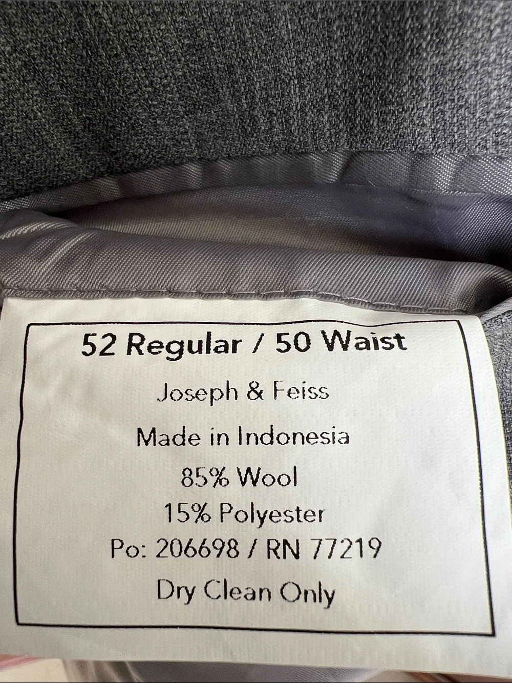 Wool blend Light Gray Blazer